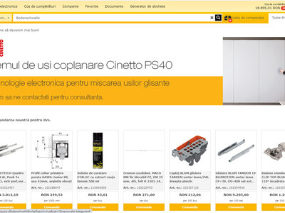 Webshop modficare profil