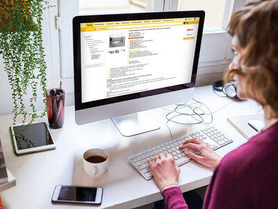 Doamna cautand in catalog web Schachermayer