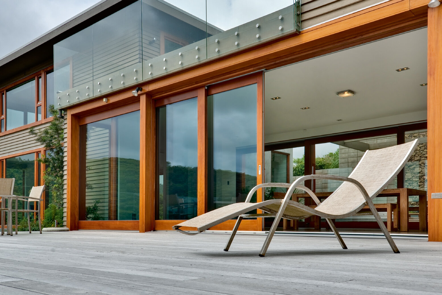 Fatada cu culisanta cu ridicare Siegenia portal HS