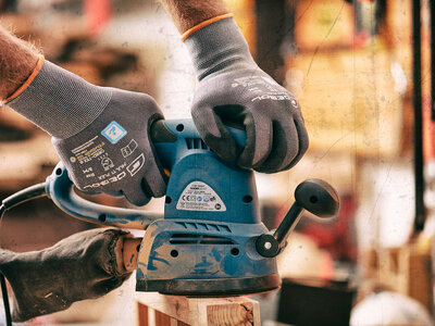 Manusi de protectie Gebol Manusi de protectie Gebol utilizate la lucrul cu scule electrice