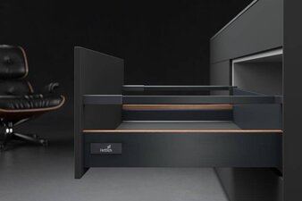 Sertar Hettich InnoTech Atira - design antracit