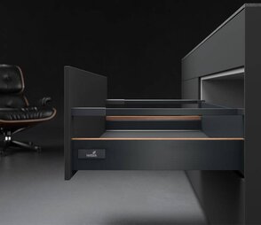 Sertar Hettich InnoTech Atira - design antracit