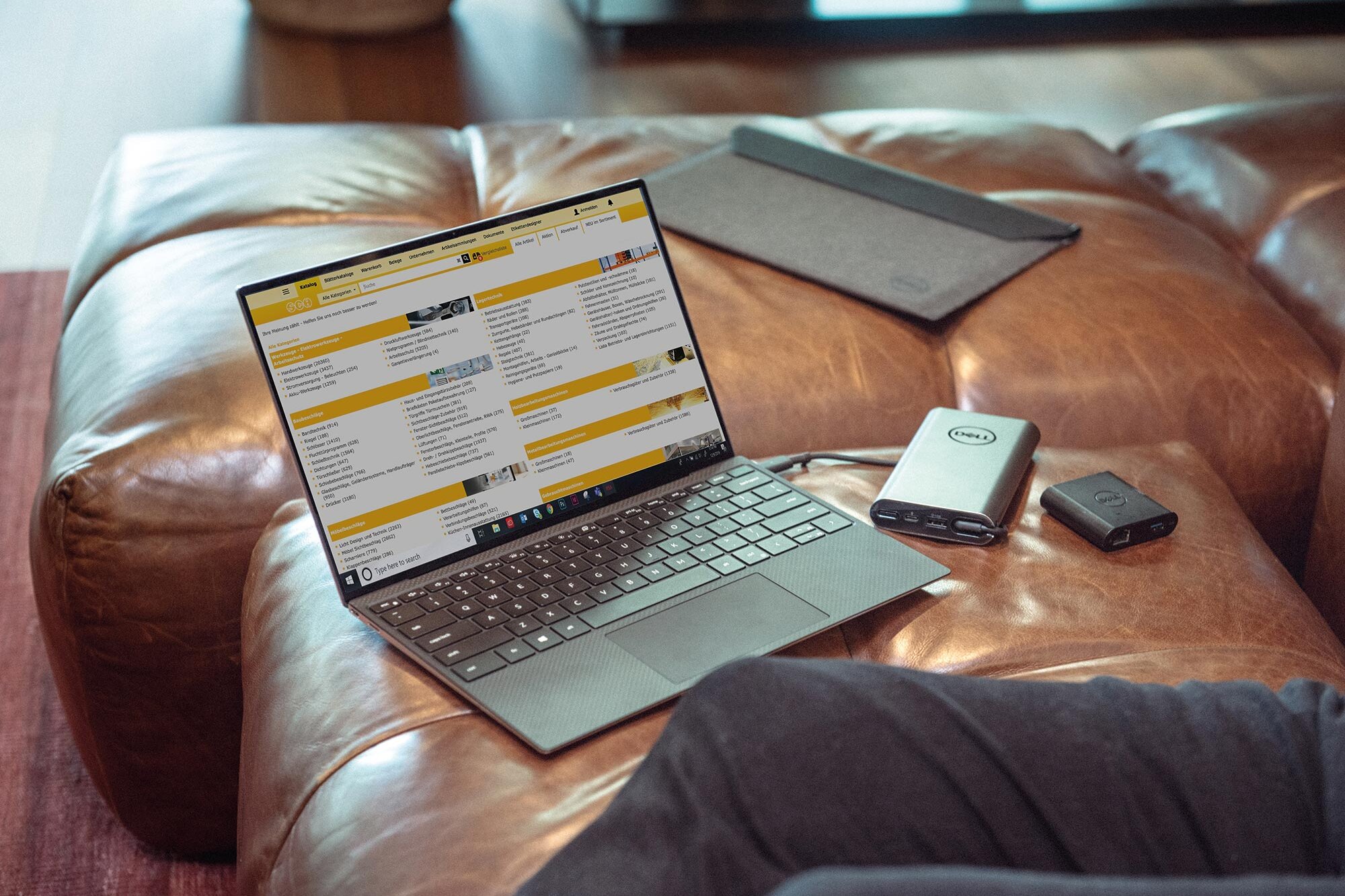 Laptop cu magazin online feronerie Schachermayer