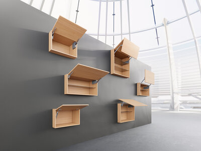 Gama de sisteme BLUM Aventos