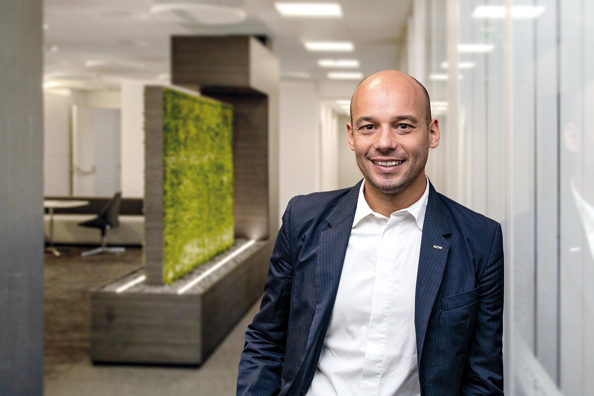 Gerd Schachermayer in showroom-ul din Linz