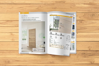 Brosura "Feronerie si accesorii pentru usi, mobila si cuiere"