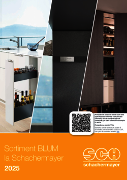 Brosura Sortiment BLUM la Schachermayer 2025